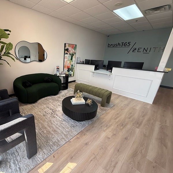 Dental office front desk