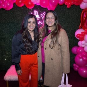 Dr Sara and her friend are smiling